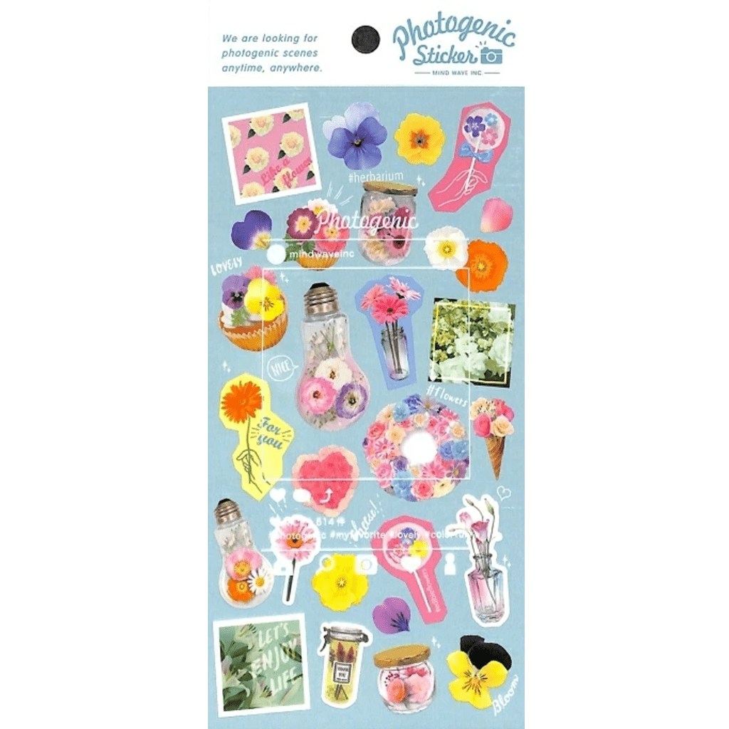 Mind Wave Photogenic Sticker - Bright Herbalium