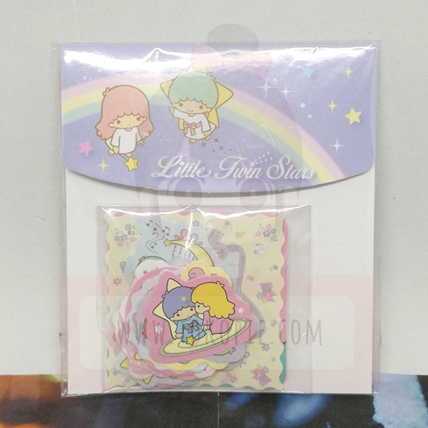 Sanrio FriendshipClub Little Twin Stars Flake Sticker