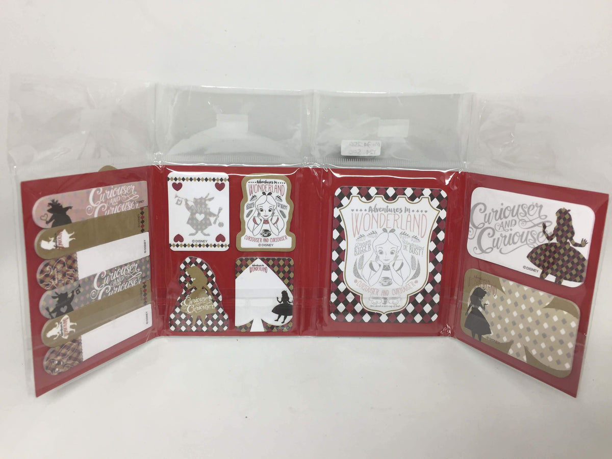 Delfino Sticky Notes Book Display Alice In Wonderland