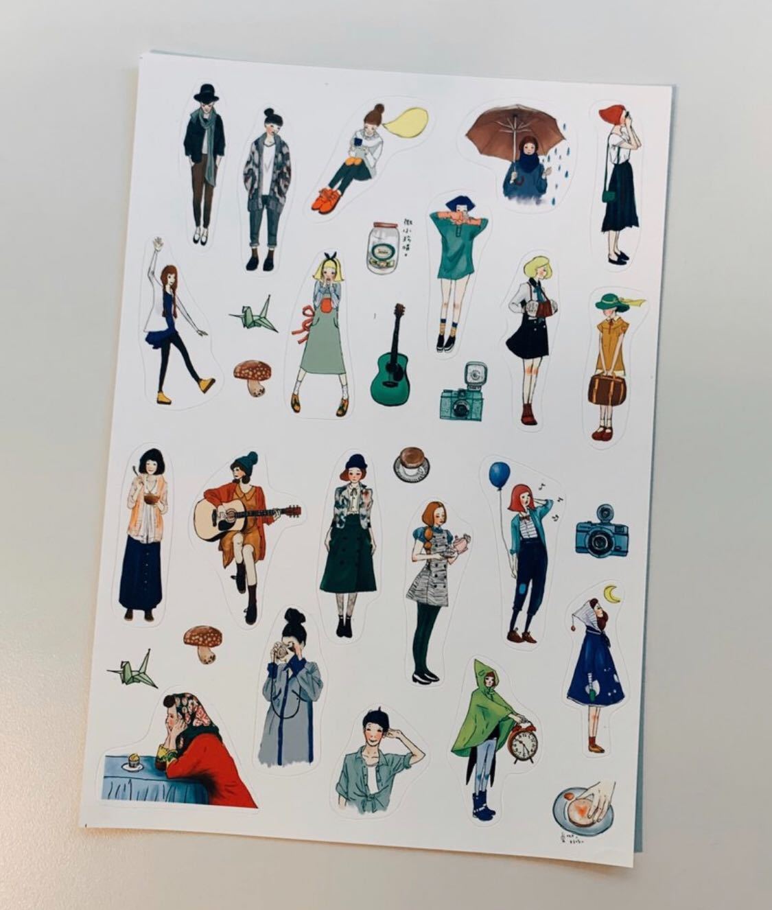 La Dolce Vita Stickers Sweet Heart Girl