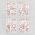 Loidesign Pink Gold Washi Sticker - Inulin Yaxiang