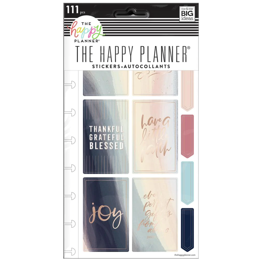 The Happy Planner Sticker Sheets - Joy & Faith