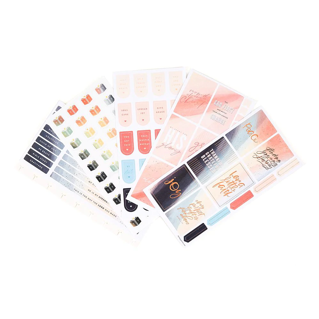 The Happy Planner Sticker Sheets - Joy &amp; Faith