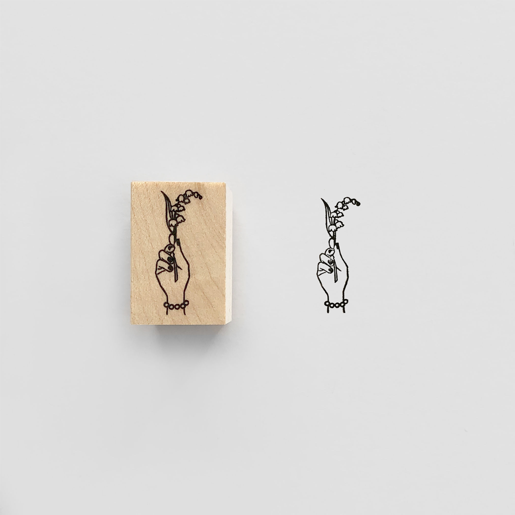 Knoopworks Rubber Stamp - Lily Of The Valley