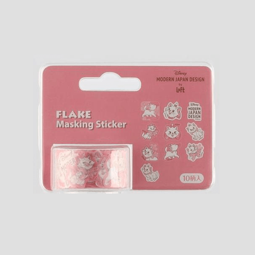 Disney Marie Cat Sakura Flake Masking Stickers