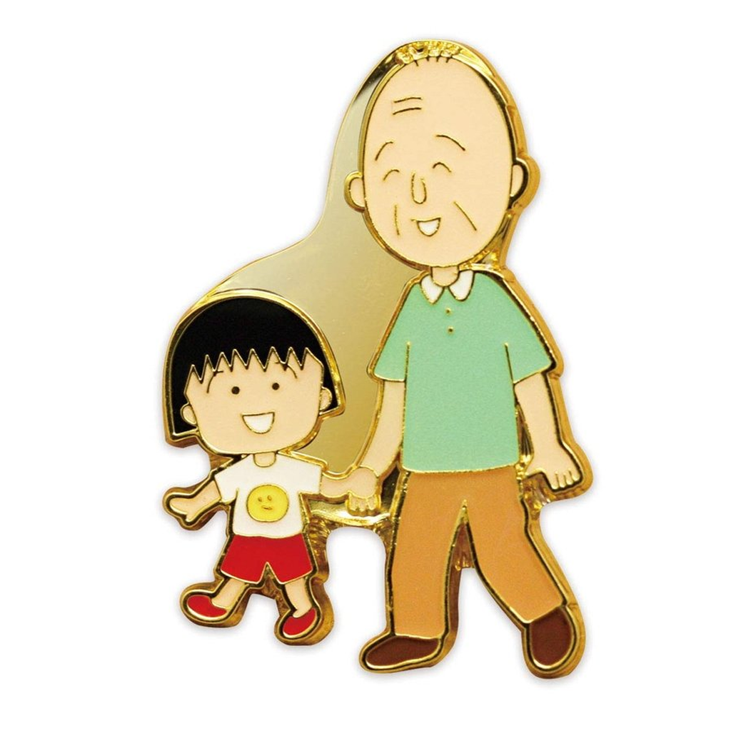 Chibi Maruko-chan Pins (Maruko And Tomozo)