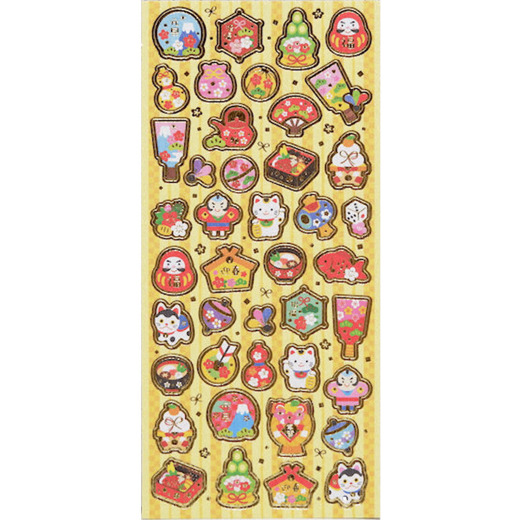 Gakken Sta:Ful Japanese Sticker - Medetai