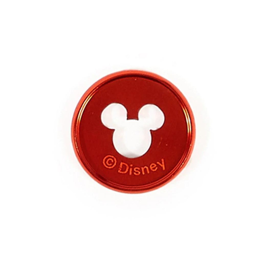 The Happy Planner Disney Mickey Mouse Medium Metal Disc Set - Red