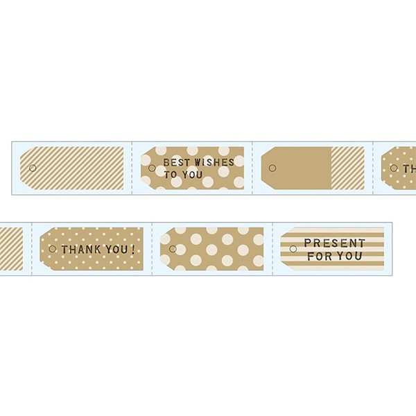 Midori Roll Seal Message Tag