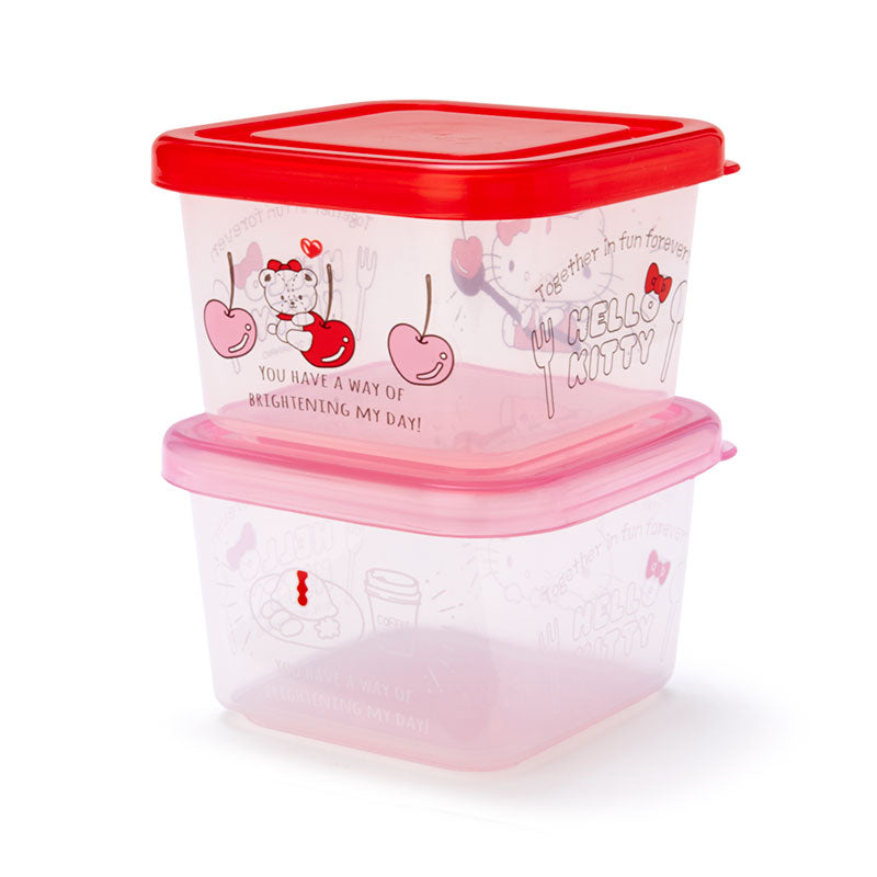 Hello Kitty Round Food Storage Containers