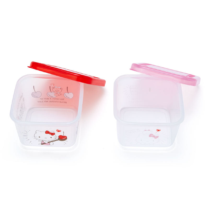 Hello Kitty Mini Food Container (Storage Container) Set of 2