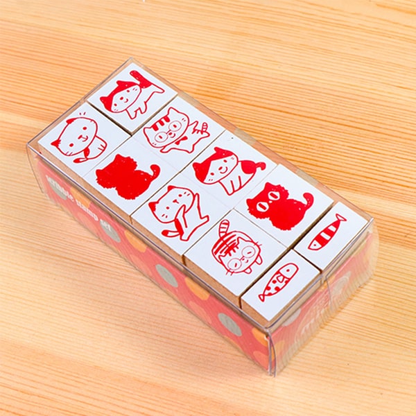 MICIA Scribble Stamp Set - NEKO Wigh Fish