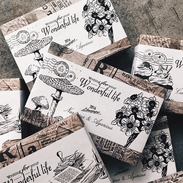 Lihaopaper Narcissus &amp; Agaricus Postage Stamps