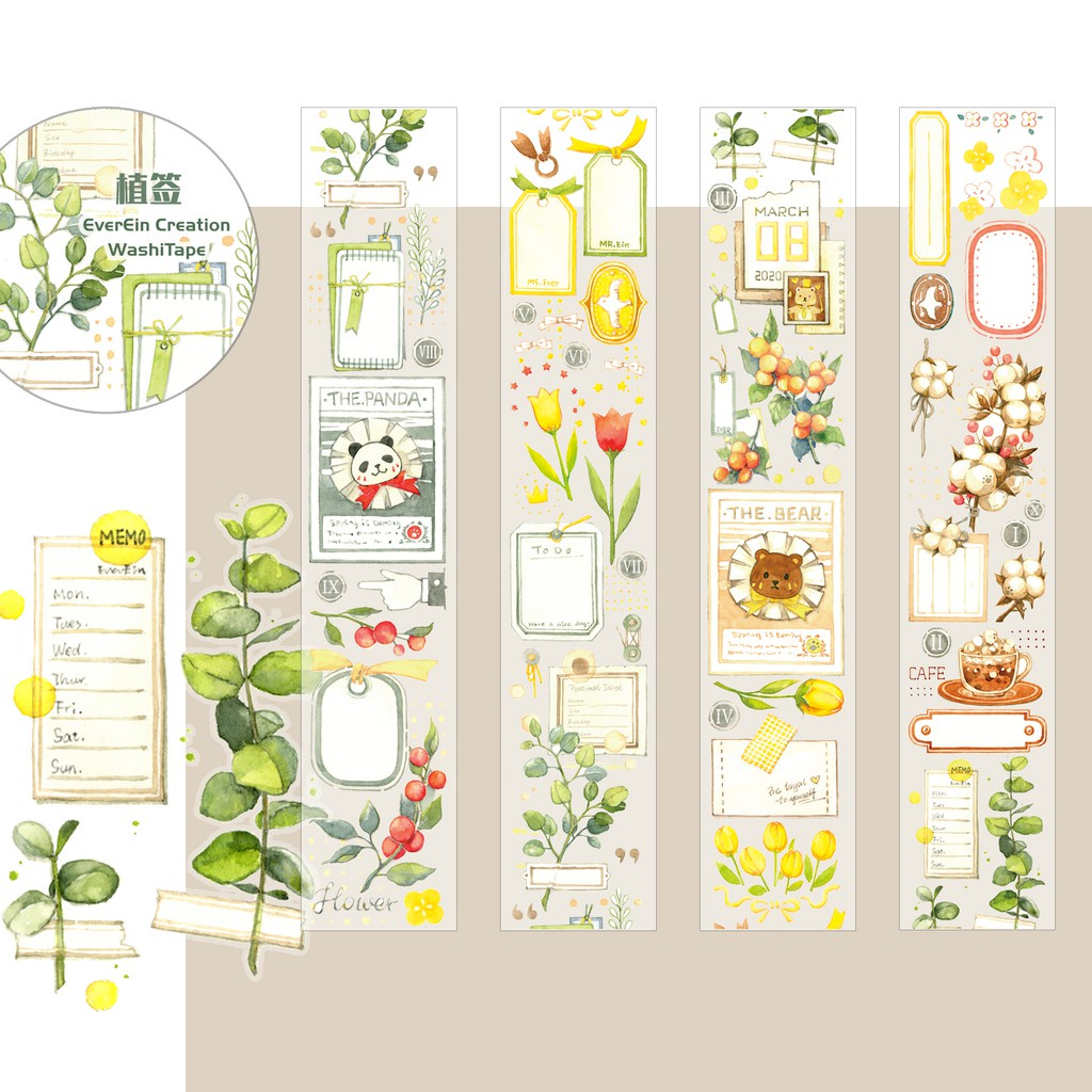 Ever &amp; Ein Washi Sampler