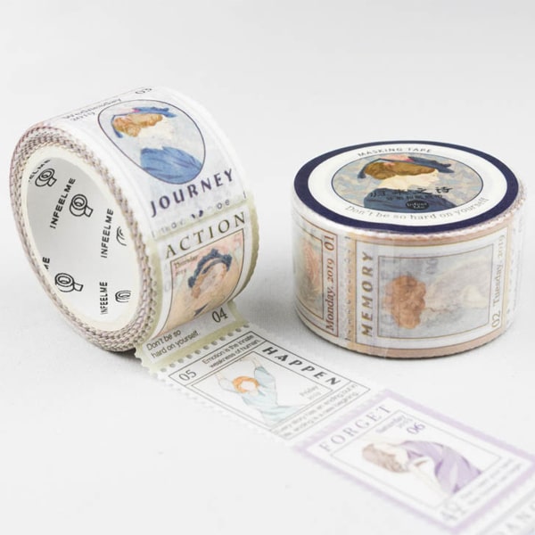 Infeel.me Masking Tape - Old Poetry