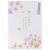 Kyowa Japanese Paper Stationery Purple Flowers