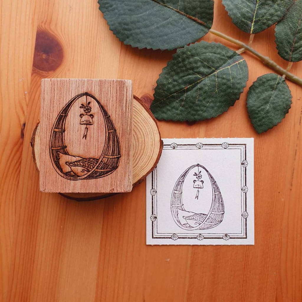 Elsi With Love Rubber Stamp Rattan Series