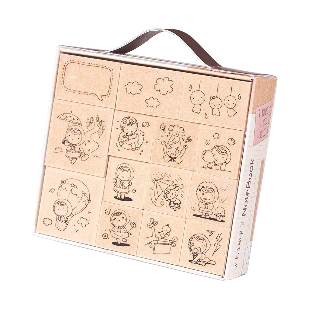 Micia Journal Stamp Set - Little Red Riding Hood