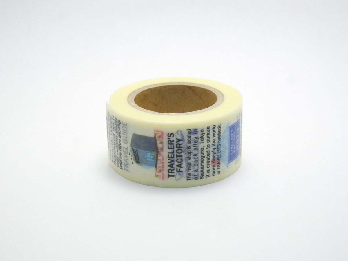 Traveler&#39;s Factory Masking Tape Tokyo Japan Guide