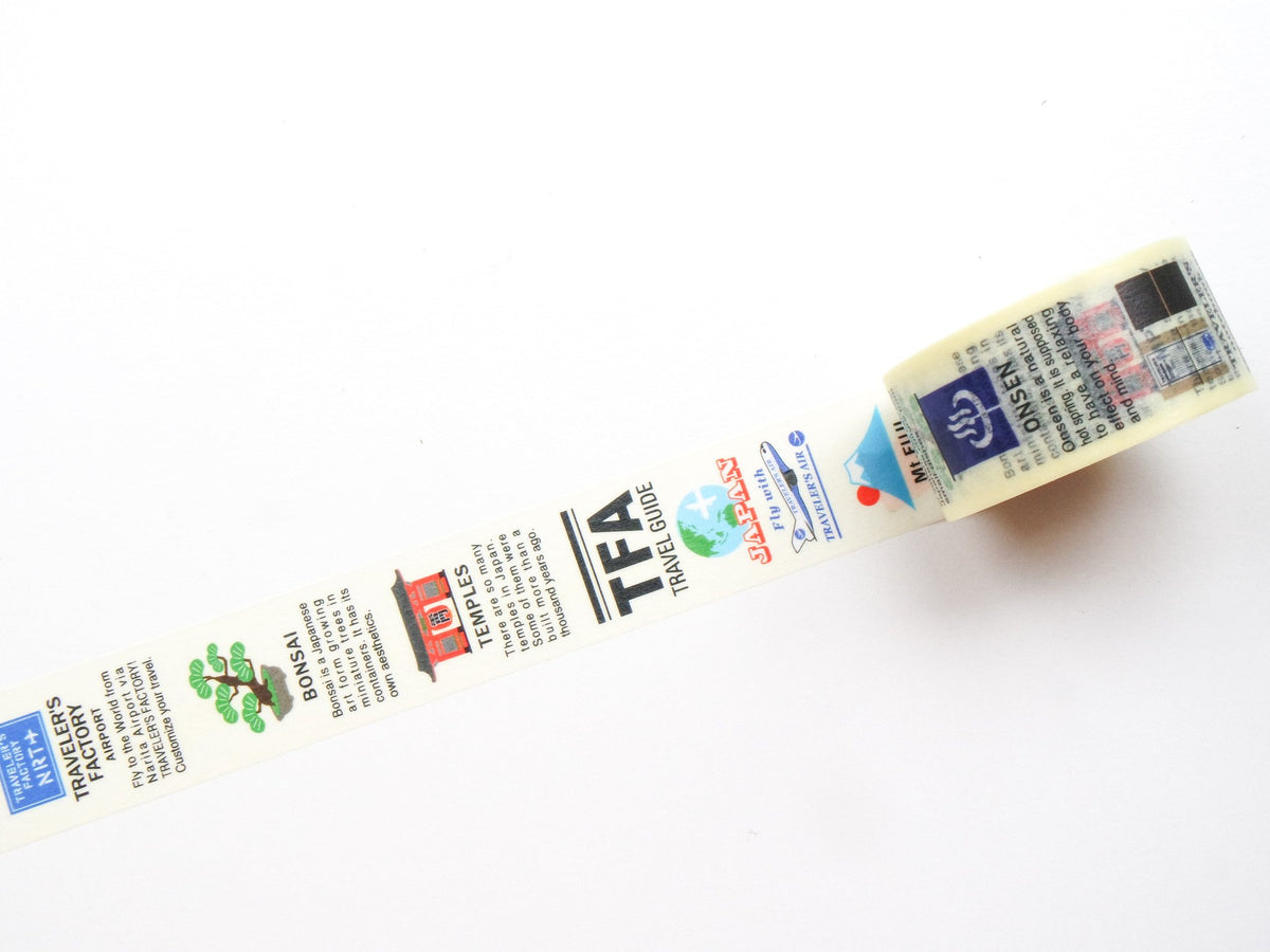 Traveler&#39;s Factory Masking Tape Tokyo Japan Guide