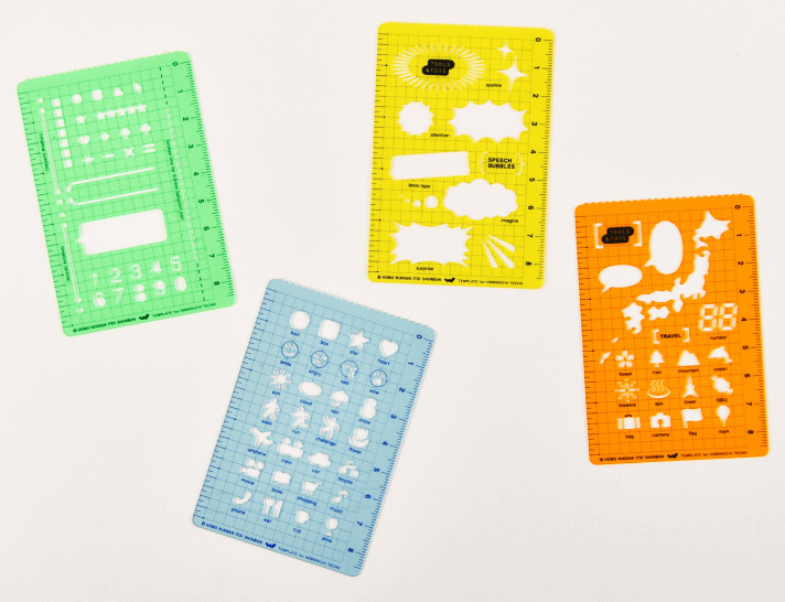 Hobonichi Techo Stencil Ruler 8.5cm