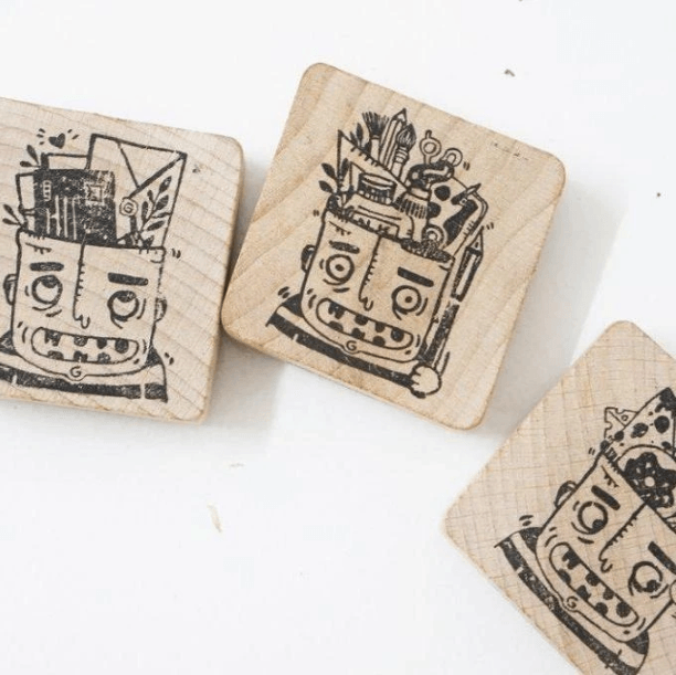 Black Milk Project Rubber Stamp - Brian Obrain
