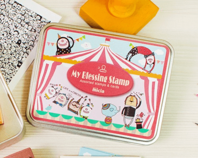 Micia Iron Box Stamp - Huan Circus