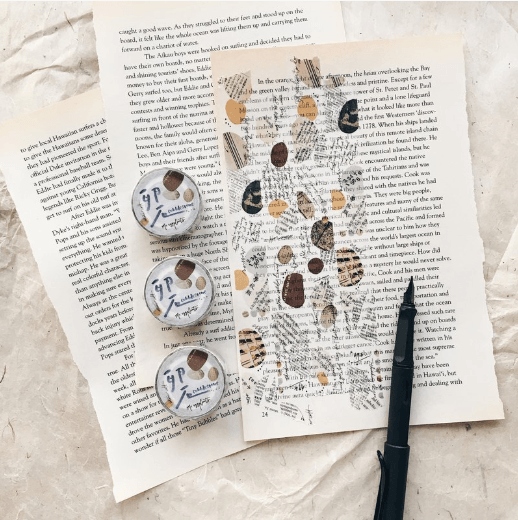 Mr.Eggplants Washi Tape - Cobblestone