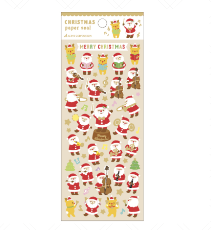 Active Corporation Christmas Paper Seal