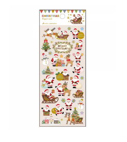 Active Corporation Christmas Paper Seal 3