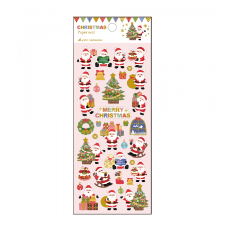 Active Corporation Christmas Paper Seal 5