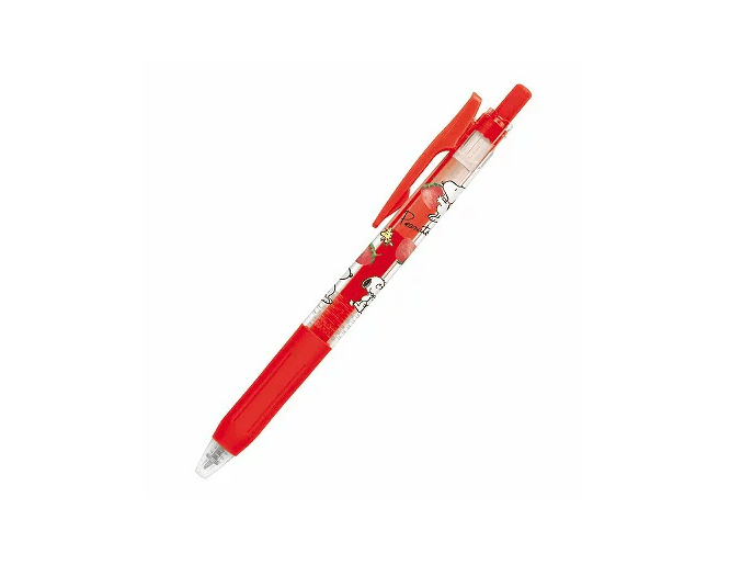 Sarasa Snoopy Fruits Clip Pen