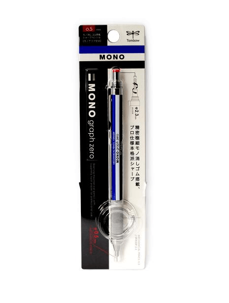 Mono Graph Zero Pencil With Eraser