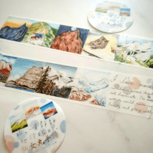 PPC1107 Washi Tape - Mountain View
