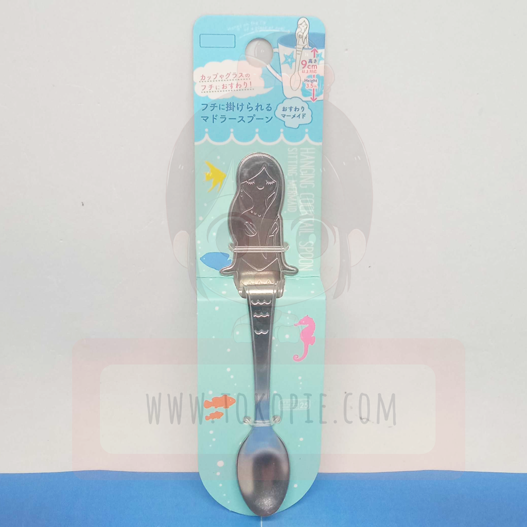 Hanging Cocktail Spoon Sitting Mermaid