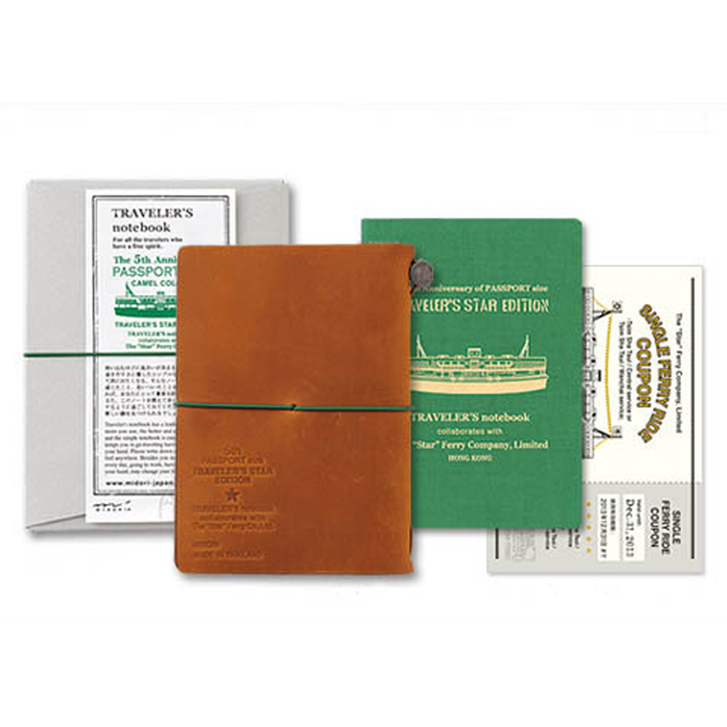 Traveler's Notebook Passport Size Star Edition 5th Anniversary Limited Edition
