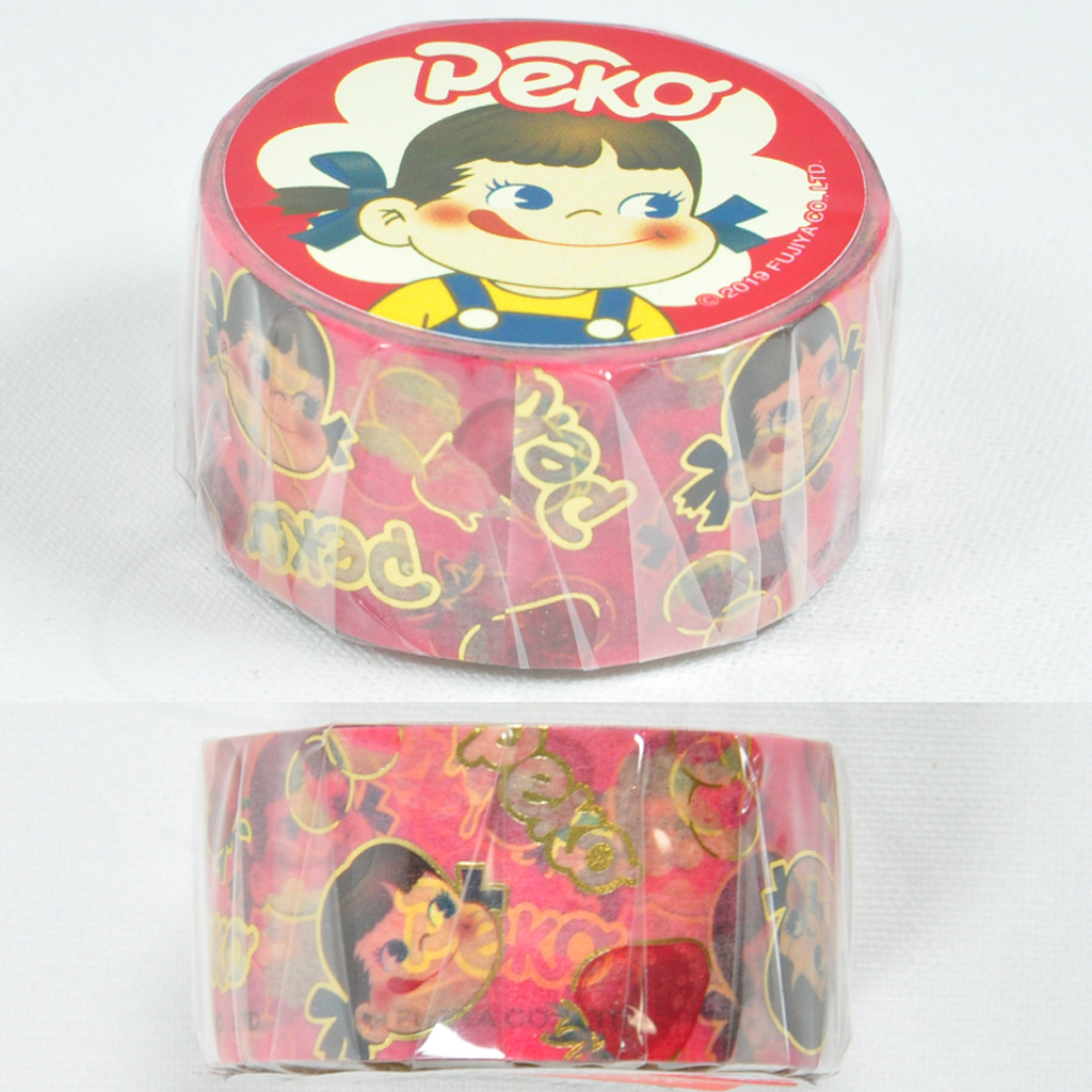 Peko-chan Strawberry Pattern Masking Tape