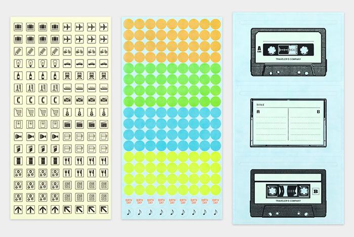 Travelers Notebook Customized Sticker Set For Diary 2019