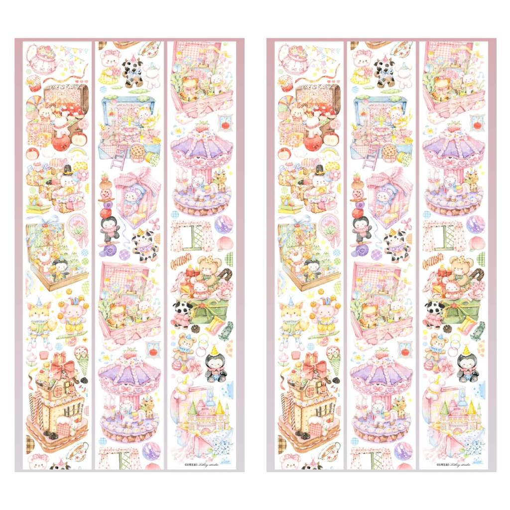 Strawberry Soda Happy Weekend 100cm PET Sampler