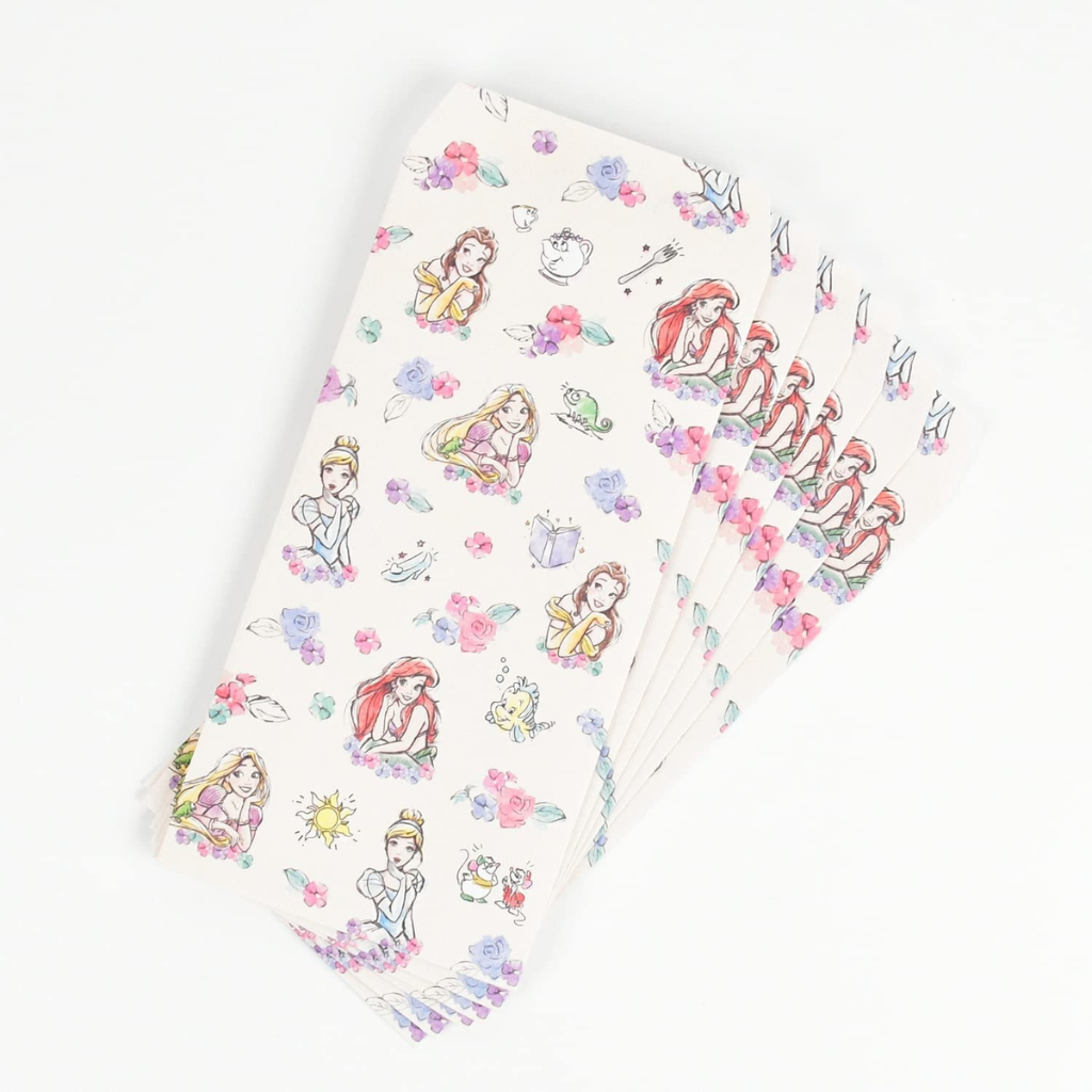 Disney Princess Envelope Long Style 6 pcs