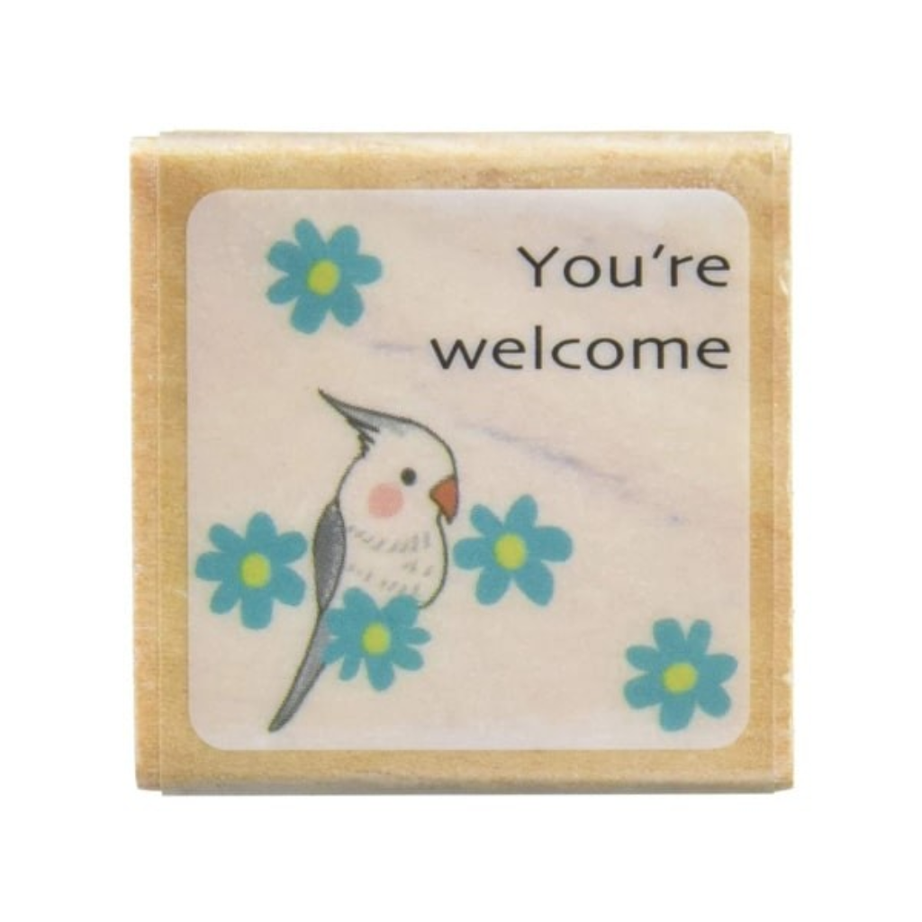 Kodomo No Kao - Shinzi Katoh - Bird - Rubber Stamp