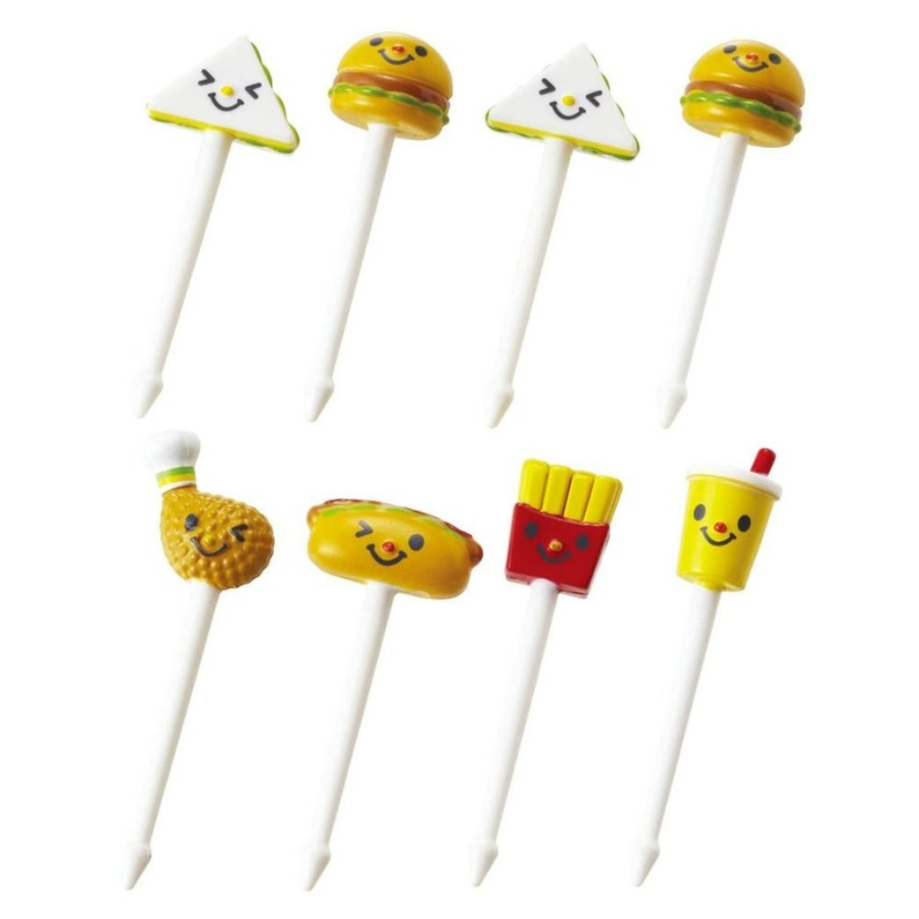 Torune Bento Hamburger Set Pick 8 Pieces