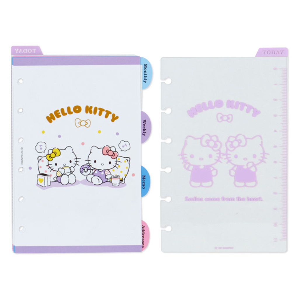 Sanrio Hello Kitty 2023 Personal Organizer Refill Set