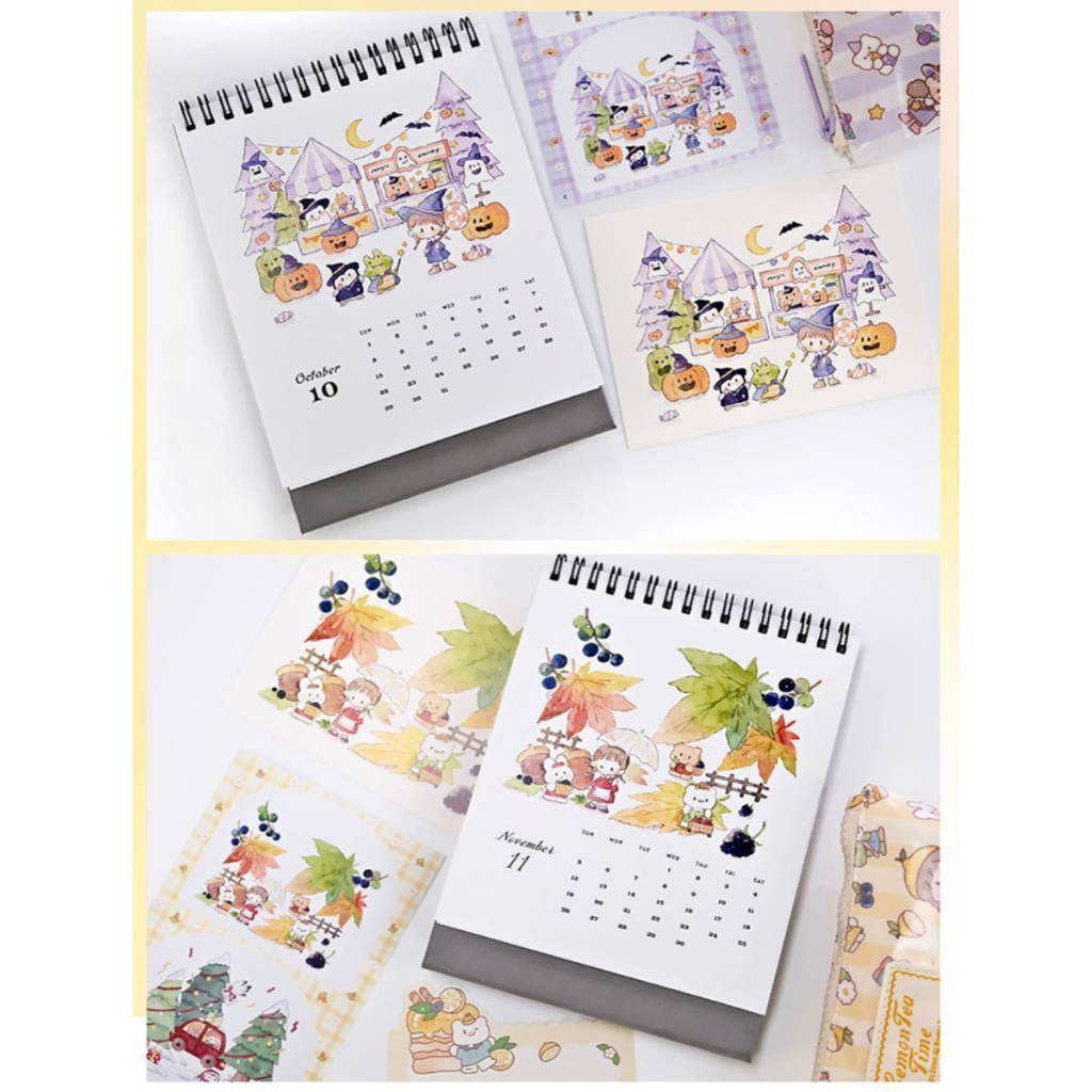 Zzoton Molinta 2023 Desk Calendar
