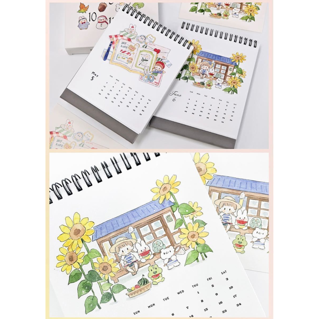 Zzoton Molinta 2023 Desk Calendar
