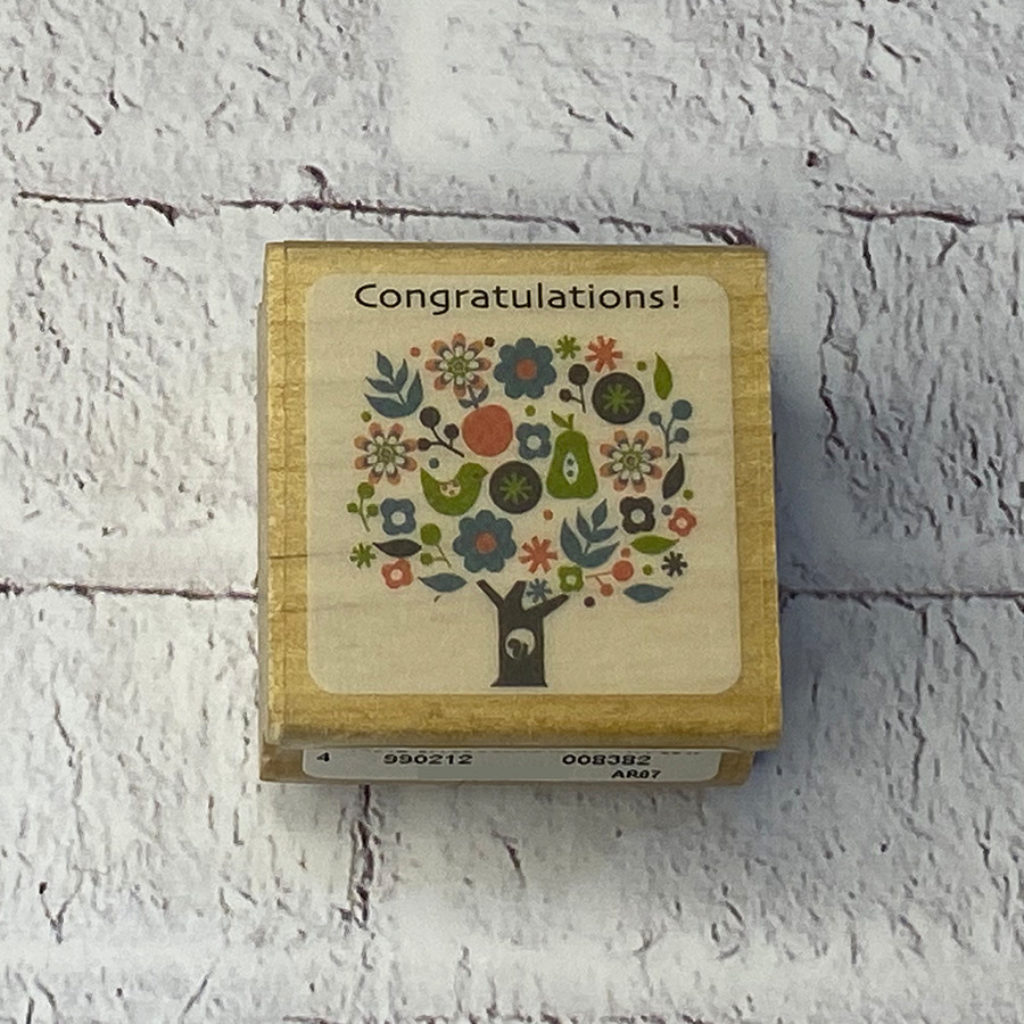 Kodomo No Kao - Shinzi Katoh - Bird - Rubber Stamp