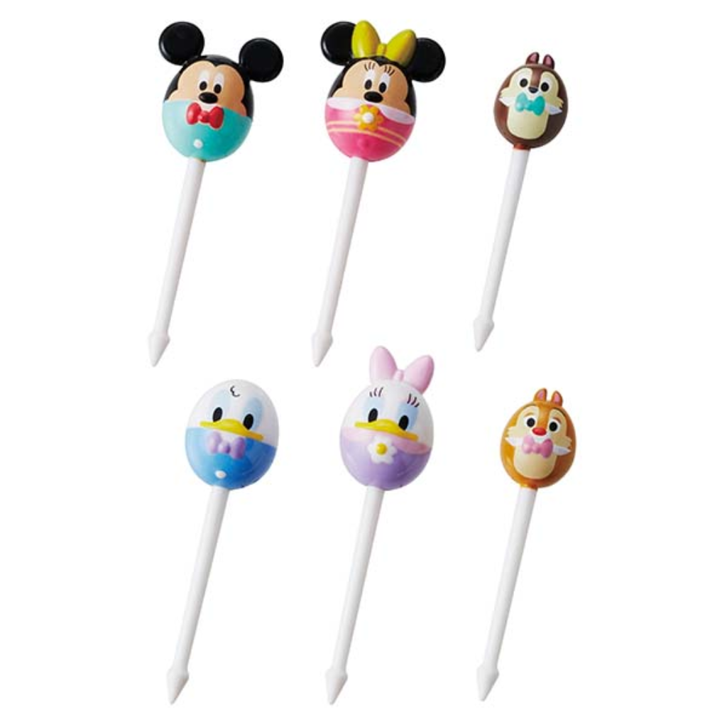 TORUNE Mickey &amp; Friends Easter Bento Pick