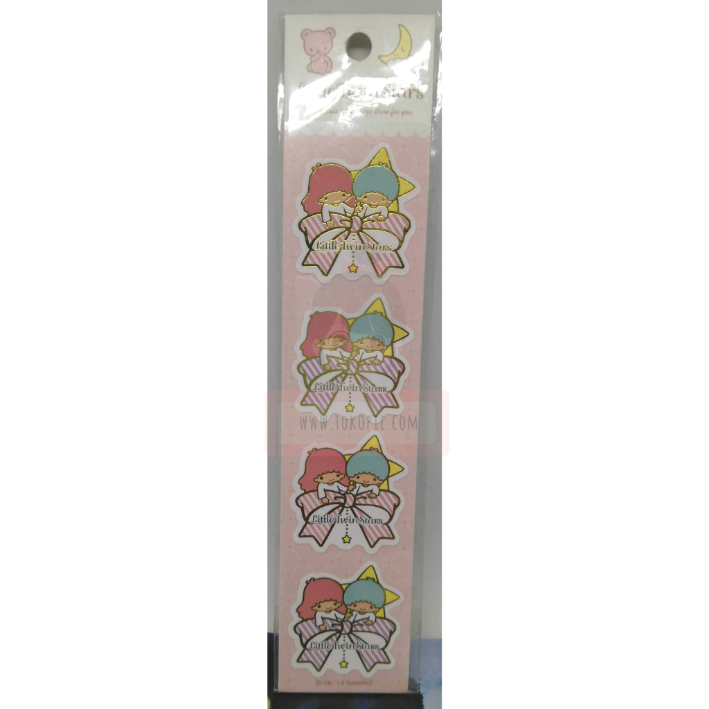 Sanrio Little Twin Stars Ribbon Sticker