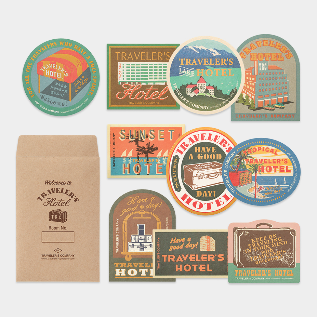 Traveler&#39;s Notebook Limited Edition Set Hotel