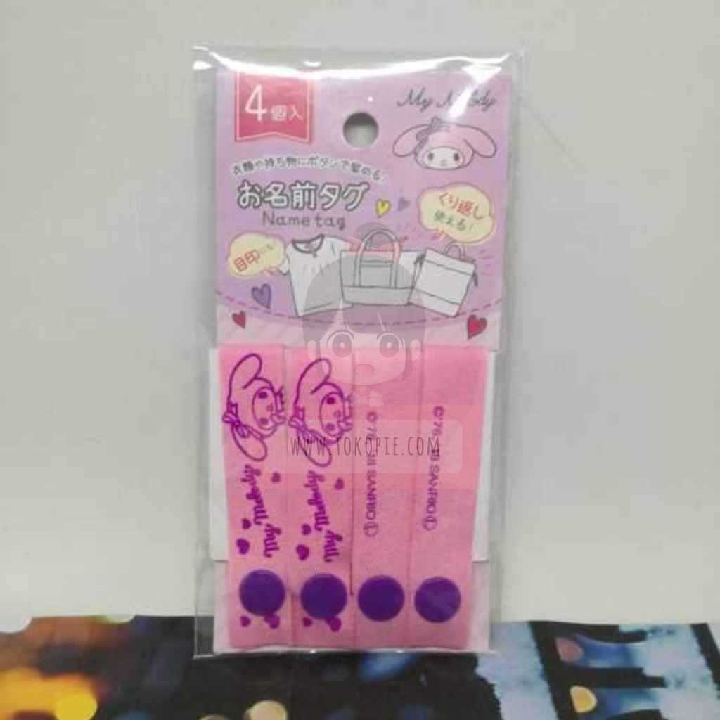 Sanrio My Melody Name Tag For Handbag